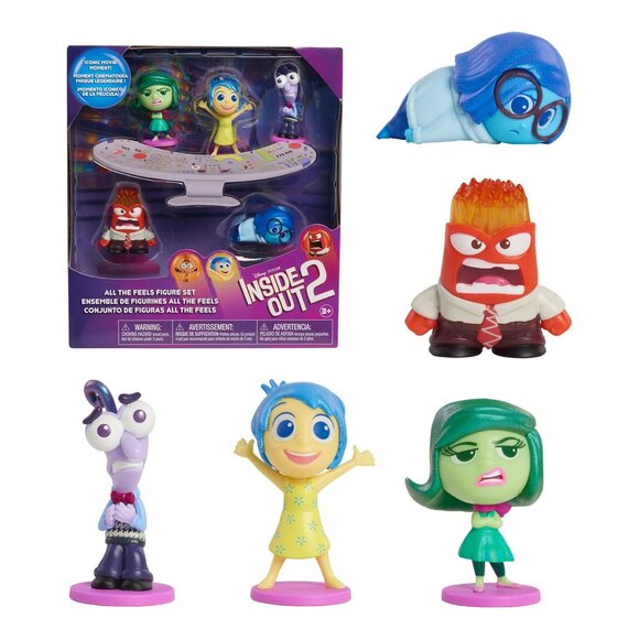 Disney and Pixar Inside Out 2 All the Feels Figure Set - NIB - Picture 1 of 2